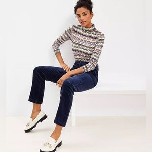 [Banana Republic] NWOT Space/Midnight/Ink Blue Straight Leg Corduroy Pants